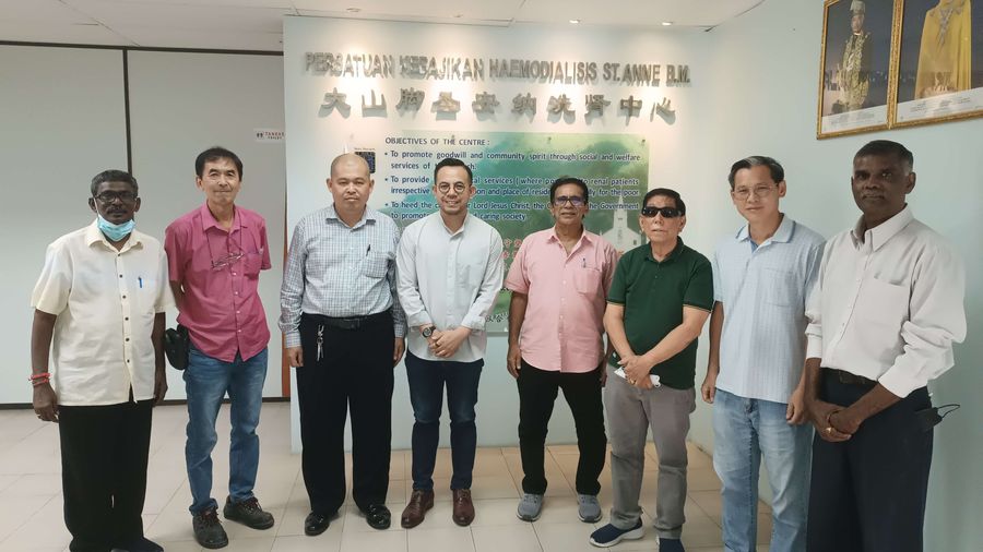 MP Steven Sim visits our Dialysis Center, fostering community connection.