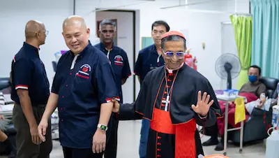 Cardinal Sebastian Francis Visit